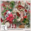 My Wonderful Christmas Digital Scrapbook Kit Preview by Xuxper Designs