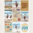 Mess the pocket templates pack 09 by Lilach Oren layout using Beach vibes only by Lilach Oren