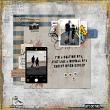 Mess the pocket templates pack 11 by Lilach Oren layout using Skate and Roll by Lilach Oren