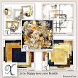 Happy New year Digital Scrapbook Bundle Preview by Xuxper Designs