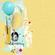 Digital Scrapbook Page made with Painted Numbers 01 by Anna Aspnes layout 05