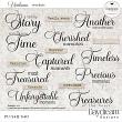 Heirloom Digital Art WordArt by Daydream Designs