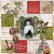 Memory Photo Collage Art Pack December by Karen Schulz Designs Layout 01 by Kabra