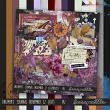 Dreamers Journal November 2022 Digital Scrapbook Kit Preview by Sarapullka Scraps