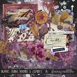 Dreamers Journal November 2022 Digital Scrapbook Elements Preview by Sarapullka Scraps