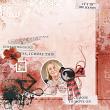 Digital Scrapbook layout by Lynn Grieveson using "My Choice" collection