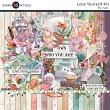 Love Yourself Digital Scrapbook Kit Preview by Karen Schulz Designs