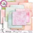 Flowery Pink Digital Scrapbook Papers 2 Preview by Xuxper Designs