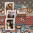 Mess the pocket templates pack number 12 by Lilach Oren layout using My Dog is my Valentine by Lilach Oren