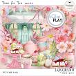 Time For Tea Digital Art Page Kit by Daydream Designs