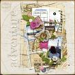 Artful Memories Travel by Vicki Robinson. Digital scrapbook layout by bcgal00