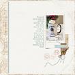 Artful Memories Travel by Vicki Robinson. Digital scrapbook layout by Lori ANN