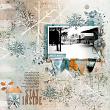Digital Scrapbook layout by cfile using Winter Retreat collection