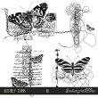 Butterfly Brushes Digital Scrapbook Preview by Sarapullka Scraps