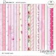 Romance Digital Art Mixed Papers by Daydream Designs 