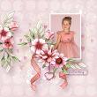 RomanceDigital Scrapbook Page by Cathy