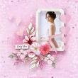 RomanceDigital Scrapbook Page by Cathy