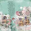 Digital Scrapbook Page ArtPlay Love 05