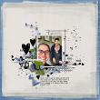 PS I Love You Digital Scrapbook Collection by Vicki Robinson sample page by Dallis