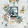 Digital Scrapbook layout by Lynn Grieveson using "Changes" collection