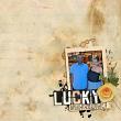 Digital Scrapbook kit Lucky Me by Vicki Stegall Designs | Oscraps.com scrapbook layout idea 4