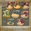 FANTASY FOOTBALL - 8 Beautiful Extracted Images by Idgie's Heartsong