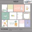 Easter Joy Digital Scrapbook Journal Card Preview by Connection Keeping
