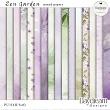 Zen Garden Digital Art Mixed Papers by Daydream Designs 