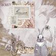 Sarapullka Scraps Digital Scrapbook Page Bunny Honey by Faerywings 01