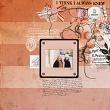 Digital Scrapbook layout by Lynn Grieveson using "In My Heart" collection