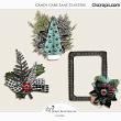 Candy Cane Lane Clusters by Wendy Page Designs