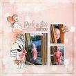 Digital Scrapbook layout by JaneDee using "In My Heart" collection