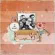 Digital Scrapbook layout by Chigirl using "In My Heart" collection