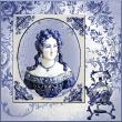 Floral Damask Toile Blue by itKuPiLLi sample page by Diane Eastham