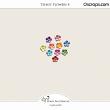 Teensy Flowers 4 (CU) full size by Wendy Page Designs