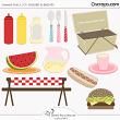 Summer Yum 2 Layered Elements (CU) by Wendy Page Designs