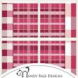 Plaid 1 (CU) closeup by Wendy Page Designs