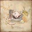 A Scrap of Art by Lynne Anzelc Digital Scrapbook Page 01