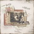 A Scrap of Vintage by Lynne Anzelc Digital Scrapbook Page 01