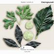 Fabric Leaves 4 (CU) by Wendy Page Designs