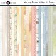 Vintage Easter Village Digital Scrapbook Kit Paper Preview by Karen Schulz Designs