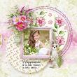 Cherry Tree Lane  Digital Scrapbook Page by Cathy