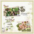 Field Notes by Vicki Robinson. Digital scrapbook layout 3 by Jana