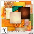 Wont Be my Clementine Digital Scrapbook Papers Preview by Xuxper Designs