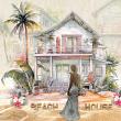 Sweet Summer Sun Beach House LO by Gina