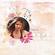 Artful Memories Summer by Vicki Robinson. Digital scrapbook layout 1 by Gina