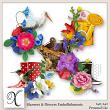 Showers And Flowers Digital Scrapbook Embellishments Preview by Xuxper Designs