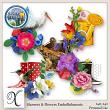 Showers And Flowers Digital Scrapbook Embellishments Preview by Xuxper Designs