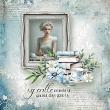 Faded Elegance Digital Scrapbook Page by Cathy