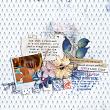 Digital scrapbook layout by Chigirl using 'The Blues' collection